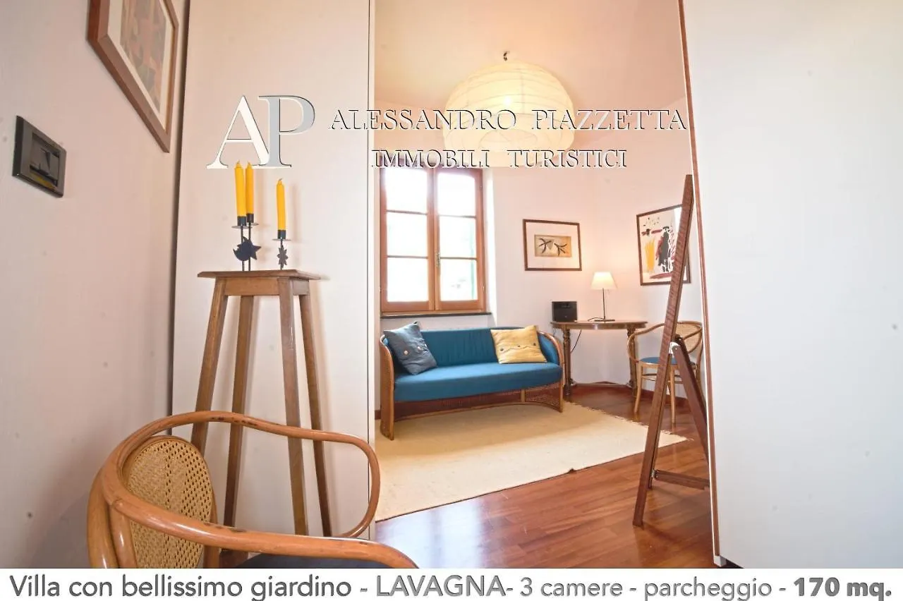Villa Marinin - Con Splendido Giardino E Vicino Ad Oasi Naturalistica Lavagna 0*,  Italien