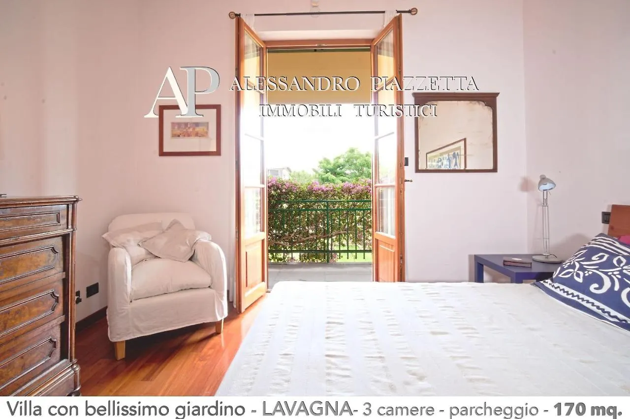 Semesterbostad Villa Marinin - Con Splendido Giardino E Vicino Ad Oasi Naturalistica Lavagna