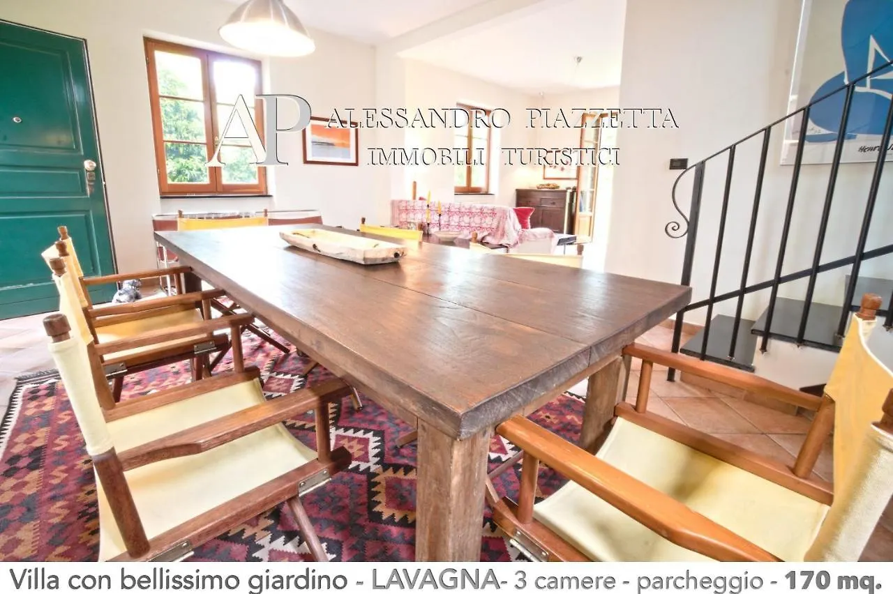 Villa Marinin - Con Splendido Giardino E Vicino Ad Oasi Naturalistica Lavagna Italien