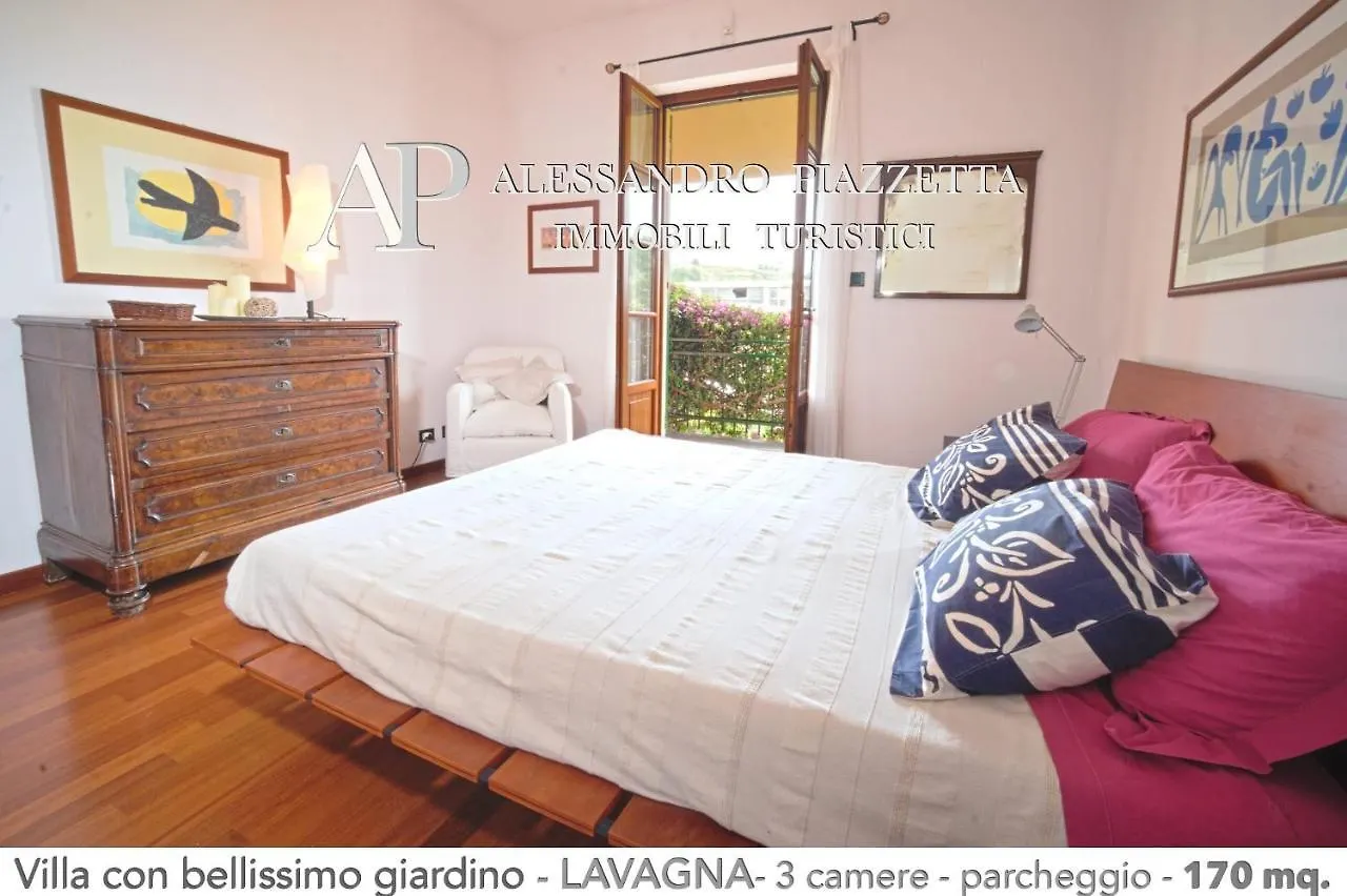 Villa Marinin - Con Splendido Giardino E Vicino Ad Oasi Naturalistica Lavagna 0*,  Italien